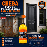 Convertedor de Ferrugem 2 em 1 Ação Dupla Trata e Protege 500ml