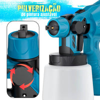 PISTOLA PULVERIZADORA PARA PINTURA 127V