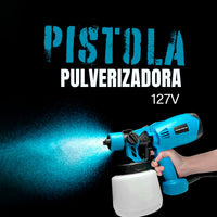 PISTOLA PULVERIZADORA PARA PINTURA 127V