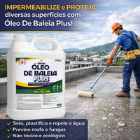 Óleo de Baleia Plus Impermeabilizante Multiuso 5 Litros