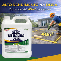 Óleo de Baleia Plus Impermeabilizante Multiuso 5 Litros