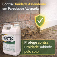 Impermeabilizante Injetável Para Umidade Em Paredes 5L Anti Mofo
