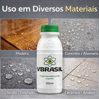 Kit 3 Impermeabilizante em Pó Ultra Veda Forte 800g Reboco E Concreto