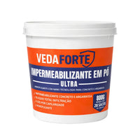 Impermeabilizante em Pó Ultra Veda Forte 800g Hidrofugante Em Po Para Construção Civil