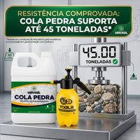 Kit Cola Pedra 5L VBrasil + Pulverizador de Pressão 2L