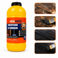 Convertedor de Ferrugem 2 em 1 Ação Dupla Trata e Protege 500ml