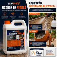 Fixador Cola de Pedras Veda Forte Alta Performance Nanotecnologia