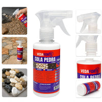 Cola Para Jardim Fixador De Pedras E Seixos Cascalho Areia 250ml