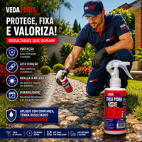 Cola Pedra Fixador de Pedras para Jardim Ultrabond Veda Forte 120ml