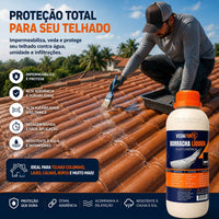 Borracha Líquida Vedaforte 500ml Impermeabilizante Elastomérica