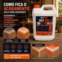 Cola Tudo Vedaforte Multiuso Alta Resistência Para Diversos Materiais Madeira E Decoração